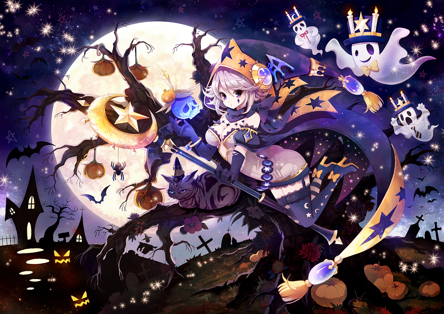 Những Hình Ảnh Anime Halloween Đẹp