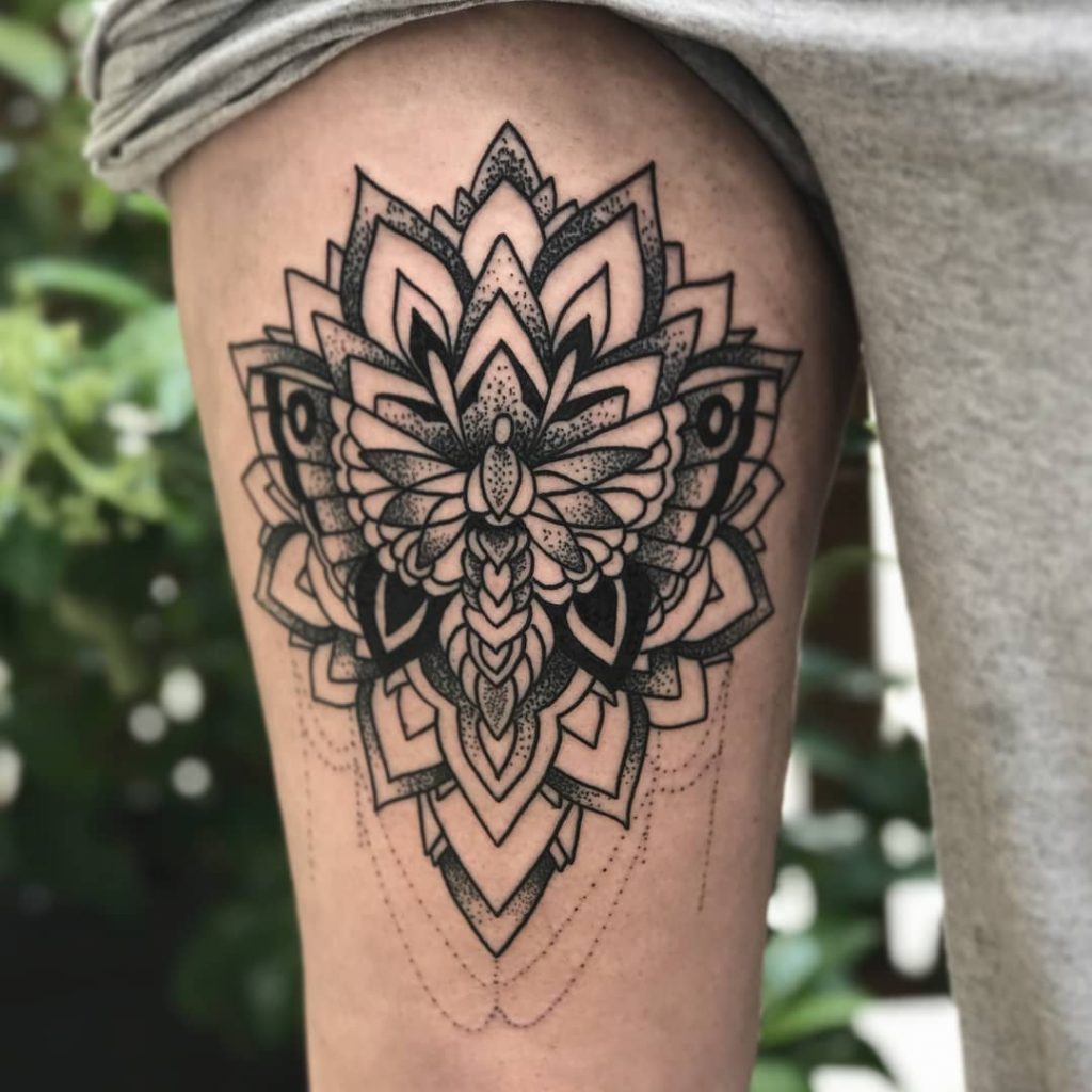 Hình xăm đẹp kín chân, bít chân - VinaTattoo Group