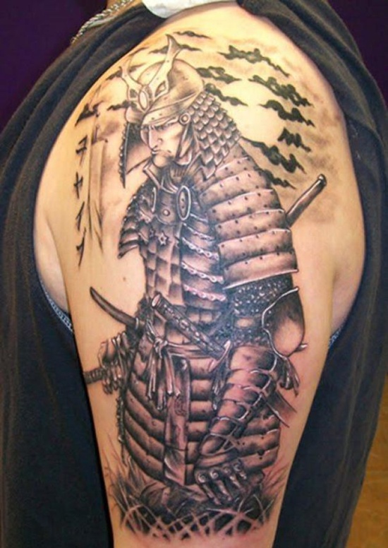 Dạy xăm hình nghệ thuật Golden tattoo VietNam  hình xăm Samurai