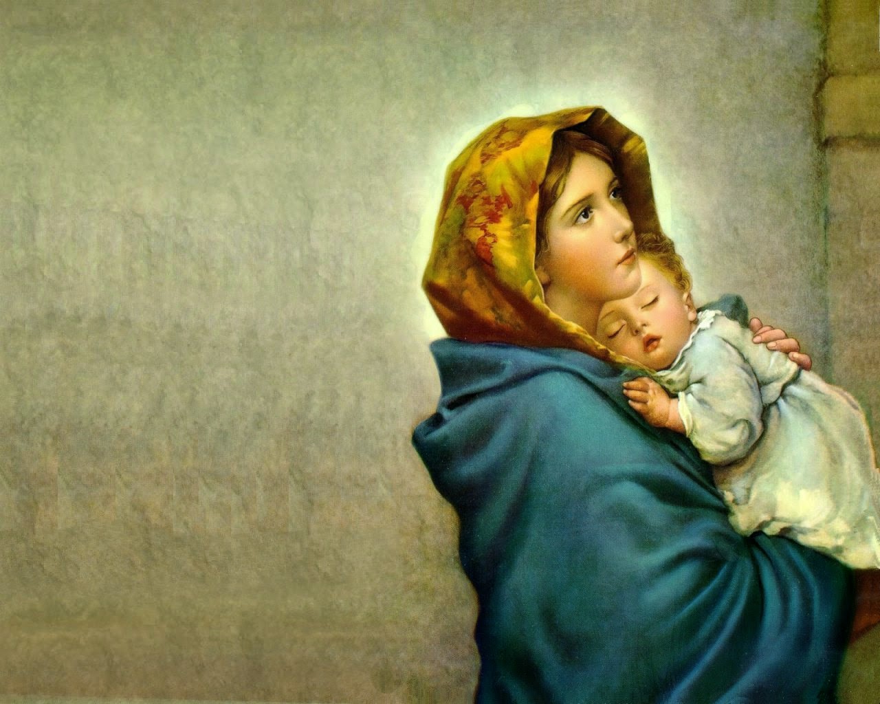 Hình ảnh thiên chúa và mẹ Maria
