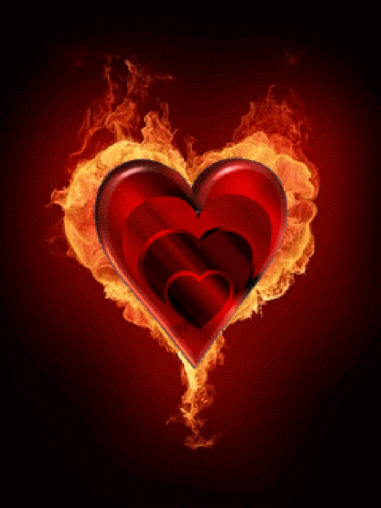 Hình nền động tình yêu nồng cháy
