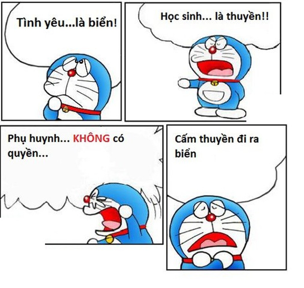 Hình ảnh Doraemon siêu làm tình