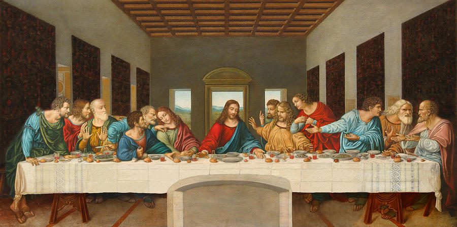 Bức tranh Bữa tối cuối cùng của Da Vinci