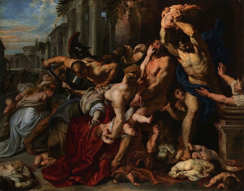 Bức tranh về Thảm sát Peter Paul Rubens