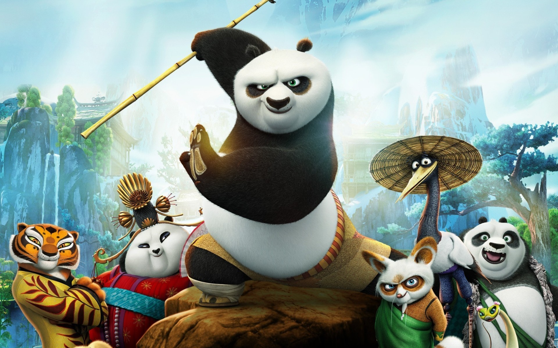 Hình nền phim hoạt hình Kungfu Panda