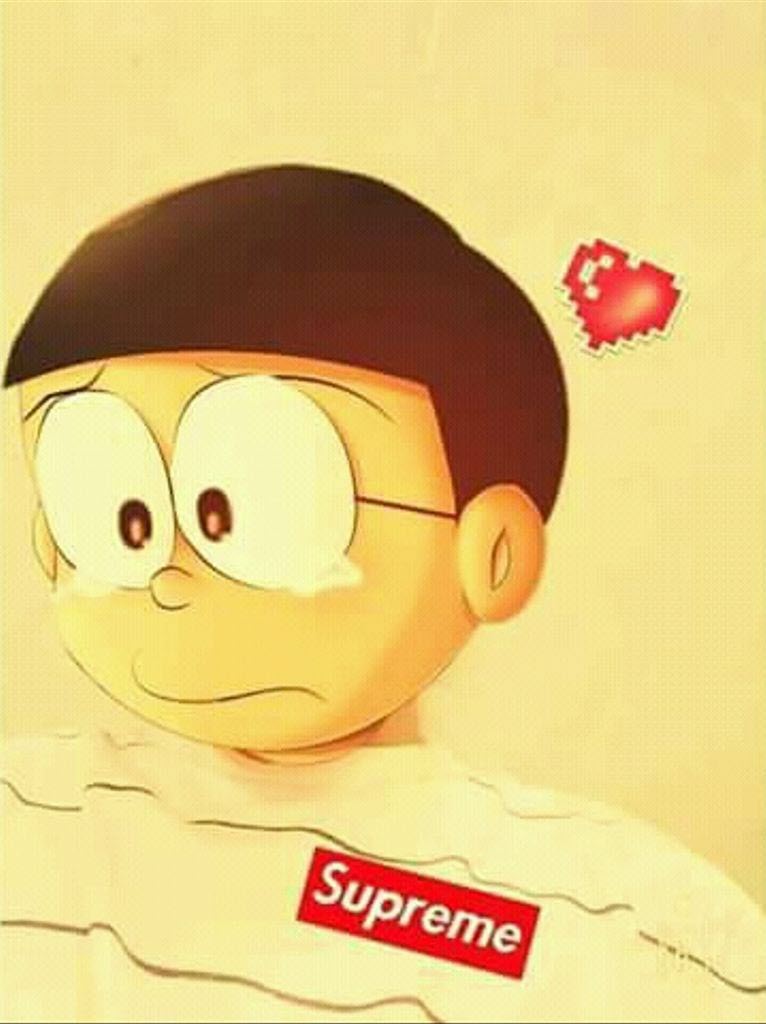 Ảnh chế nobita buồn đẹp