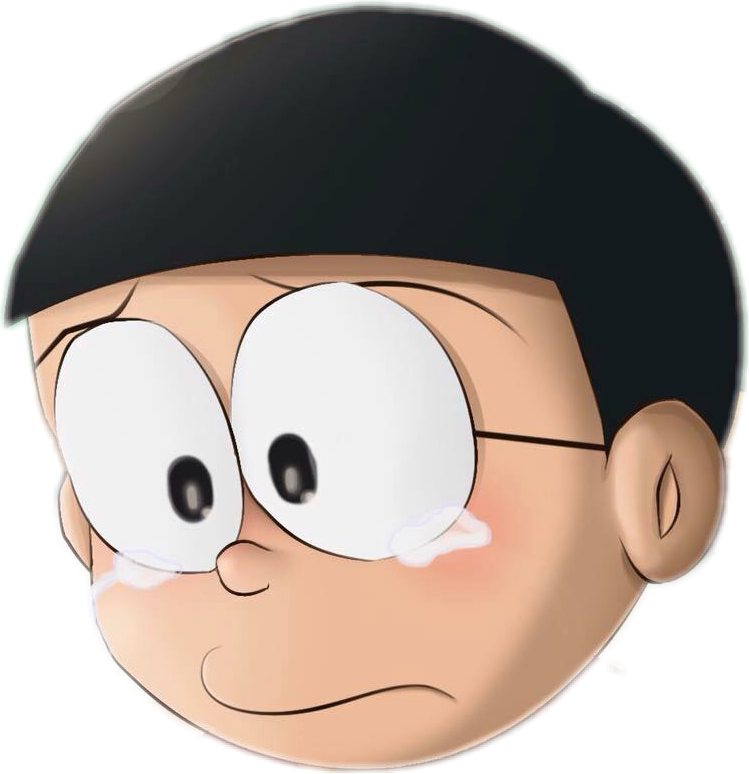 Ảnh khuôn mặt nobita buồn