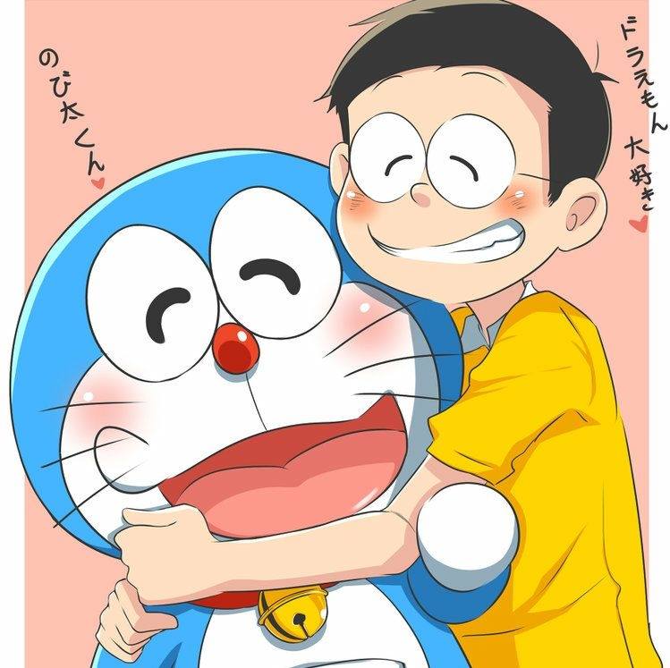 Ảnh nobita buồn đáng yêu