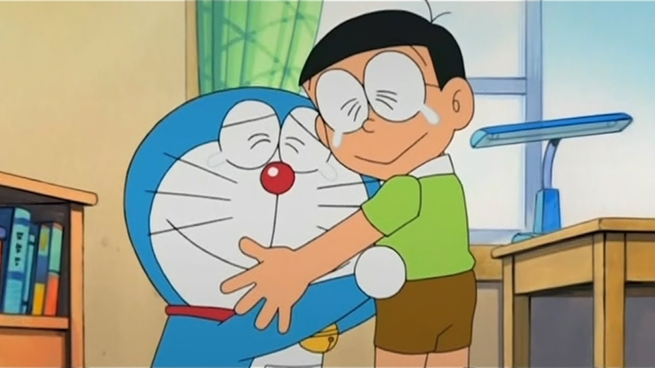 Ảnh nobita và doremon buồn đẹp