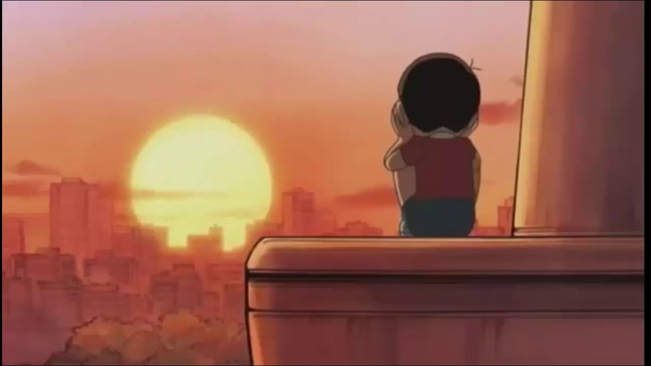 Hình ảnh nobita buồn đẹp nhất