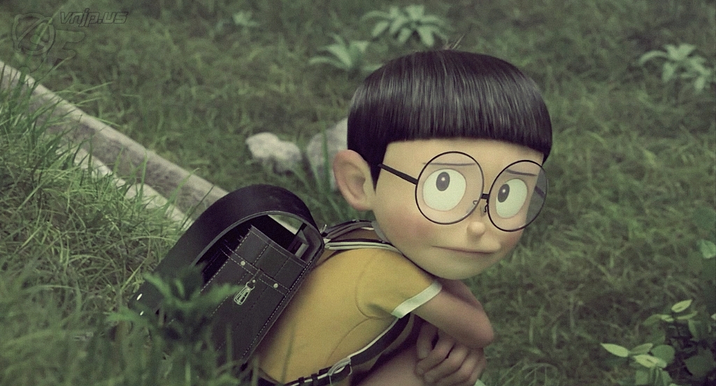 Hình ảnh nobita buồn 3D