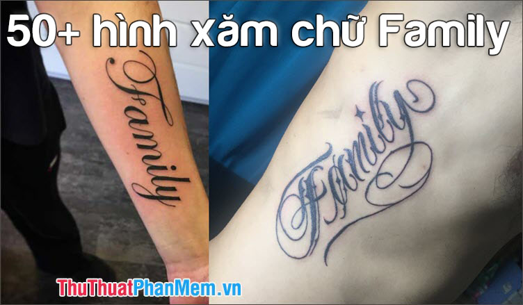 Lettering Tattoo Family First  Hình Xăm Chữ Family First Ý Nghĩa  SHORT    YouTube