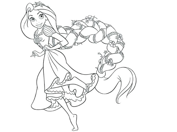 Bức tranh vẽ công chúa với màu tóc bằng liễu gai