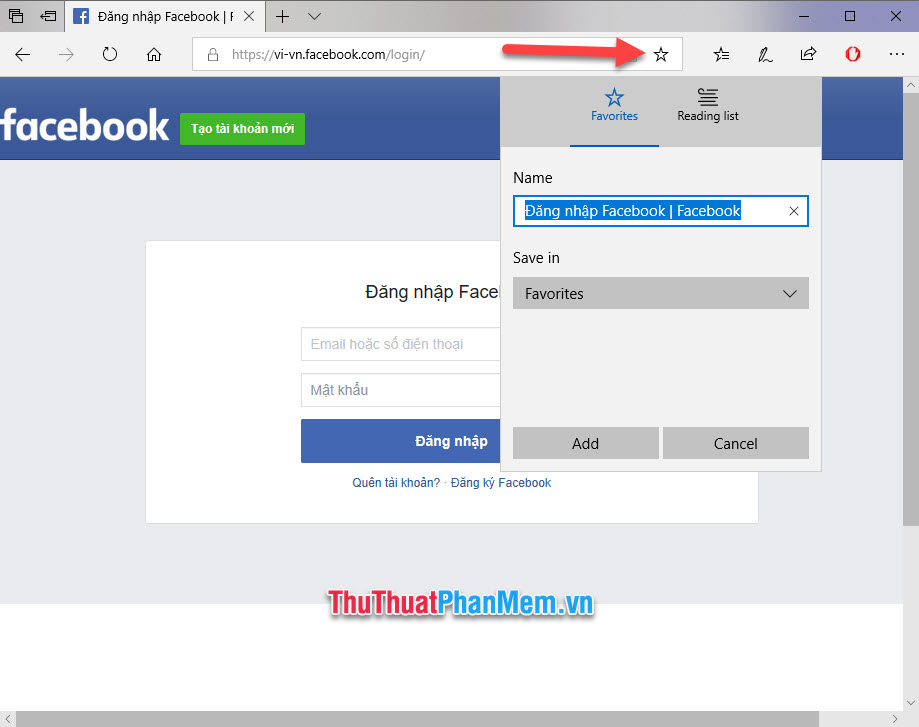 Cách lưu địa chỉ trang web để xem lại sau trên Chrome, Cốc Cốc, Edge, Firefox