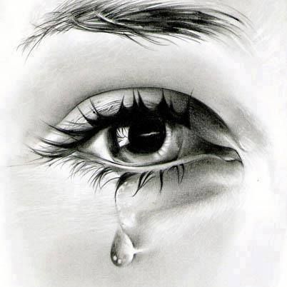 Vẽ những giọt nước mắt