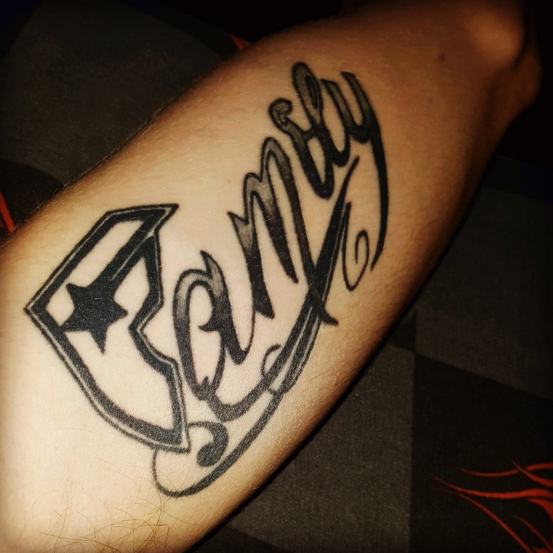 Hình Xăm Family Đẹp  Tatto Xăm Chữ Family Is Forerver