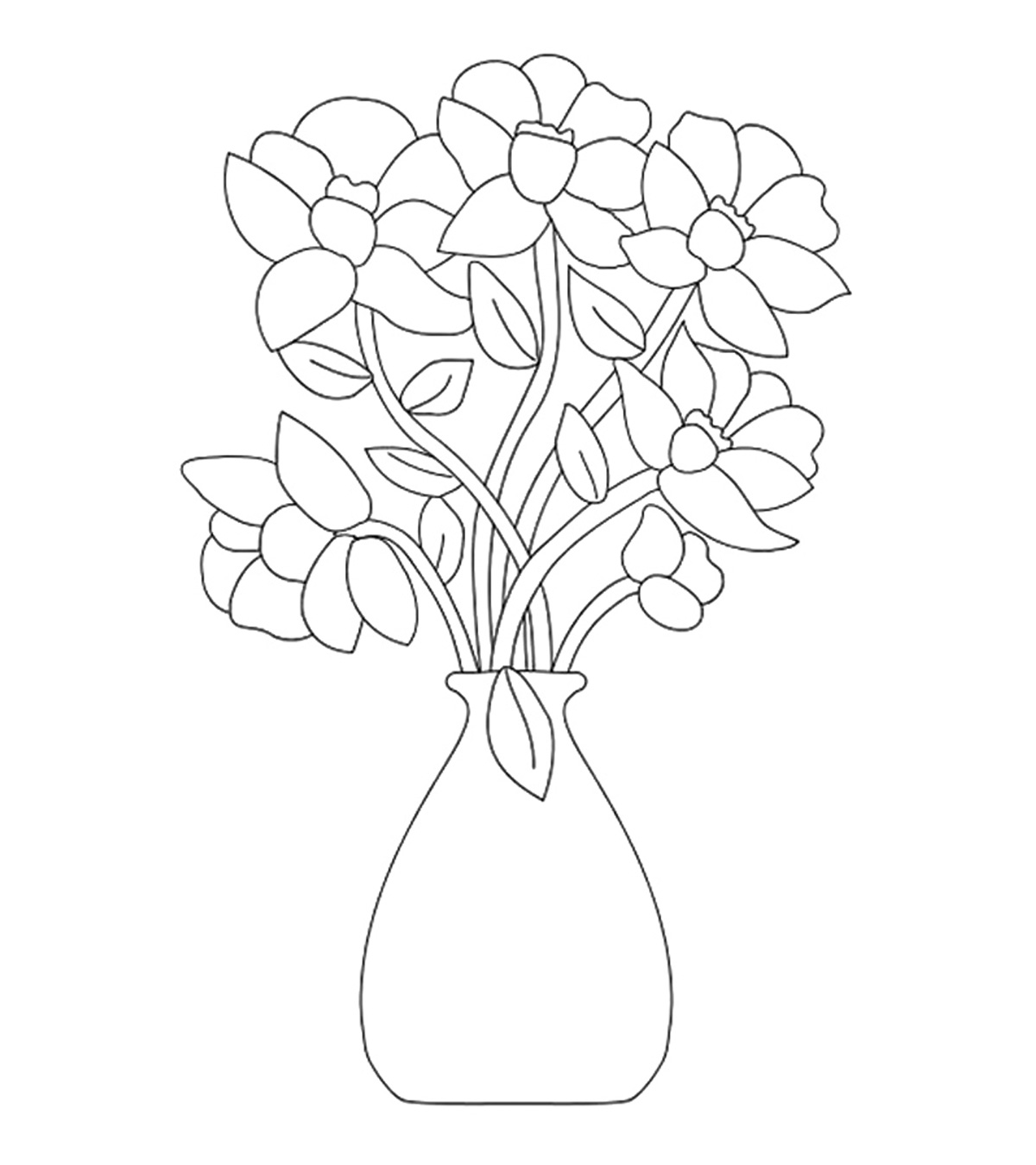 Hình vẽ tranh vẽ lọ hoa quả đẹp nhất đơn giản  VFOVN