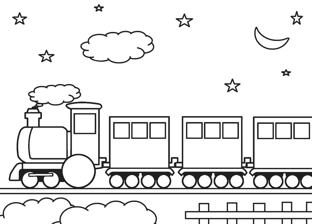 Tuyển tập tranh tô màu tàu hỏa đẹp nhất cho các bé sáng tạo  Sách tô màu  Tàu hỏa Chủ đề