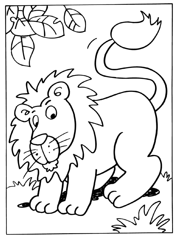 Vẽ sư tử để vẽ