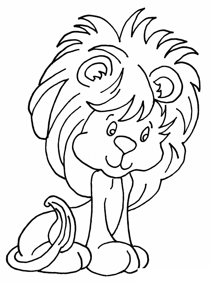 Vẽ sư tử buồn