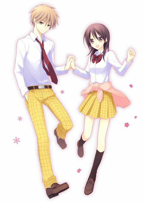 Ảnh đôi anime cute