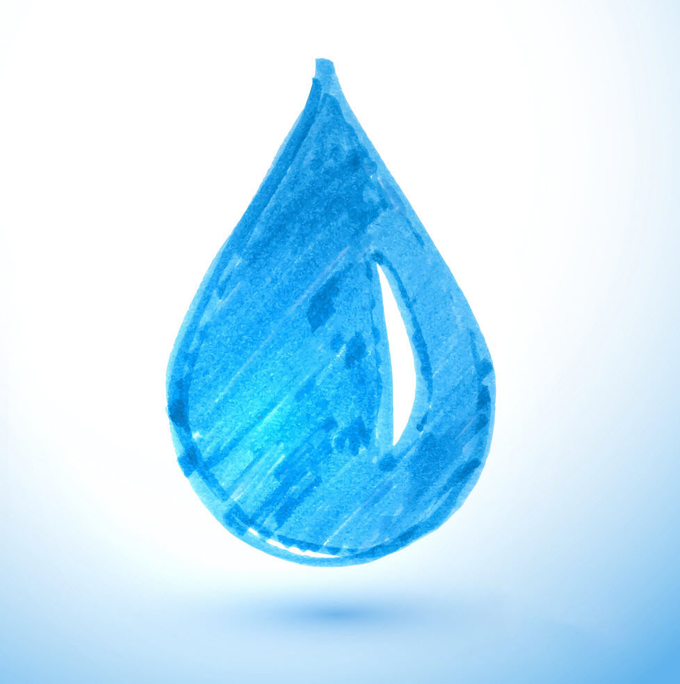 Hình ảnh tô màu giọt nước