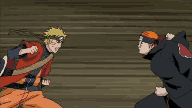 Hình nền động Naruto chiến đấu vì hòa bình