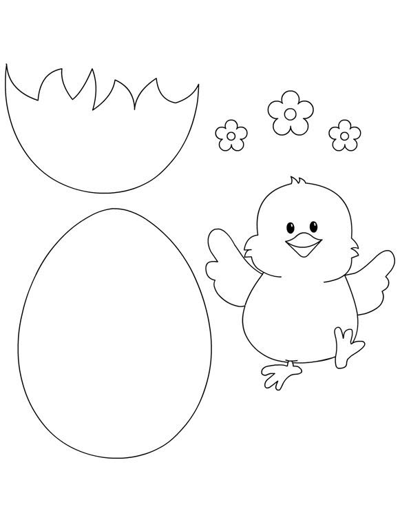 Vẽ những chú gà con dễ thương để vẽ cho trẻ em