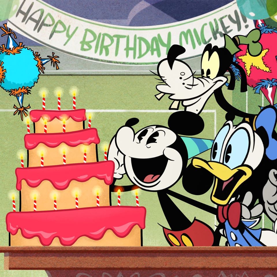Chuột Mickey chúc mừng sinh nhật
