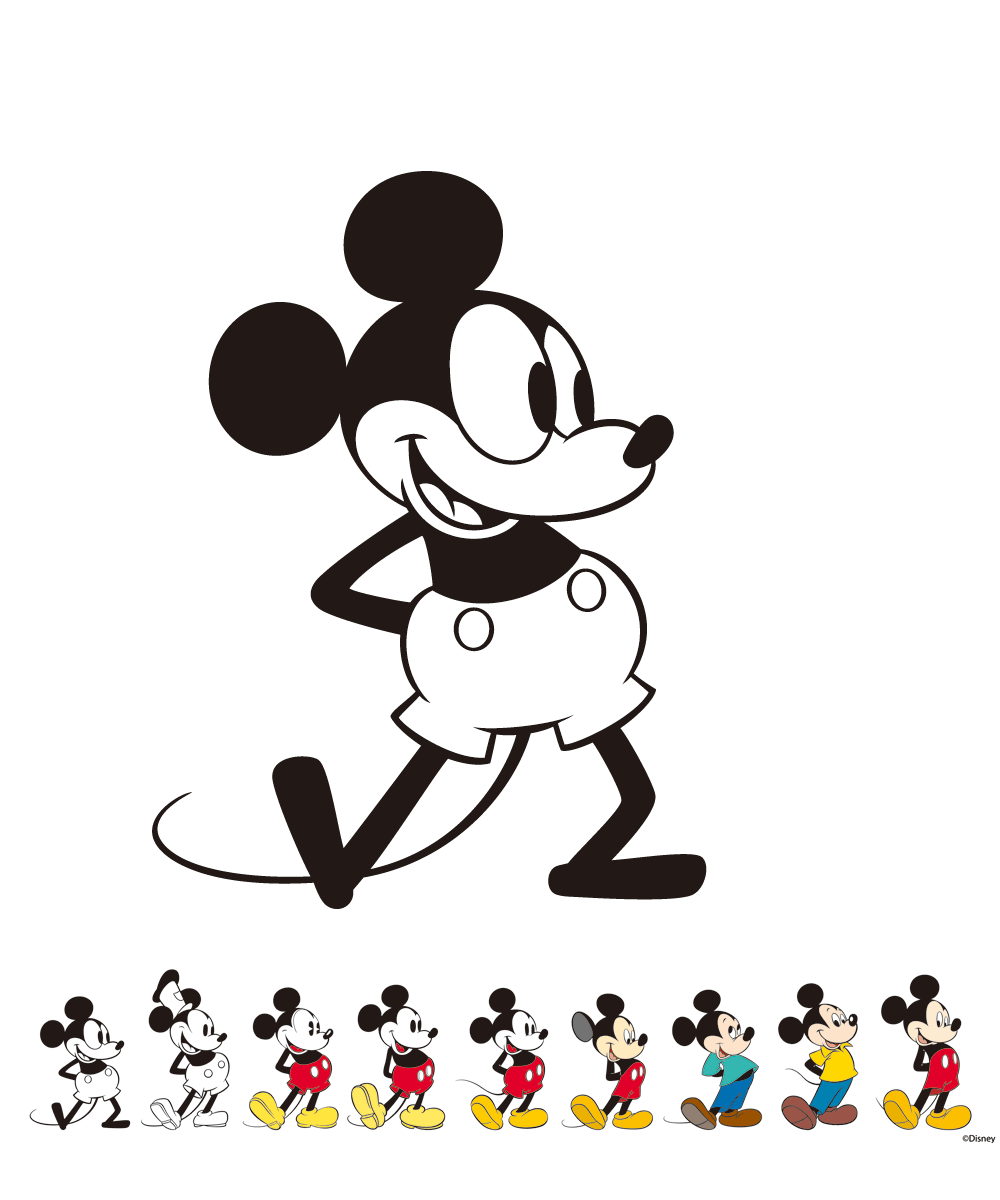 Hình động chuột Mickey xinh xắn