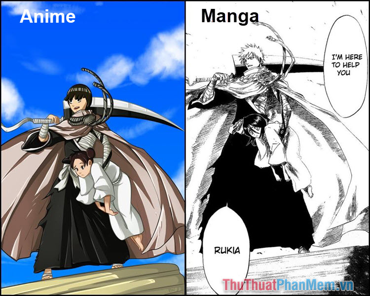 Phân biệt Manga và Anime