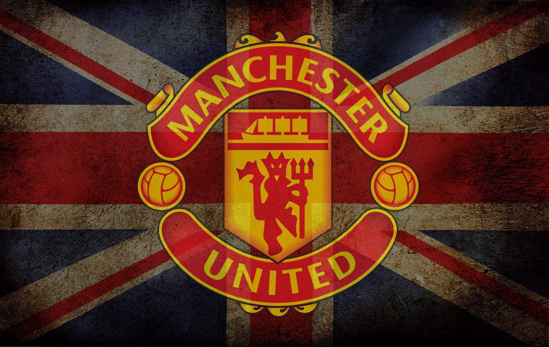 Hình nền Manchester United cờ Anh