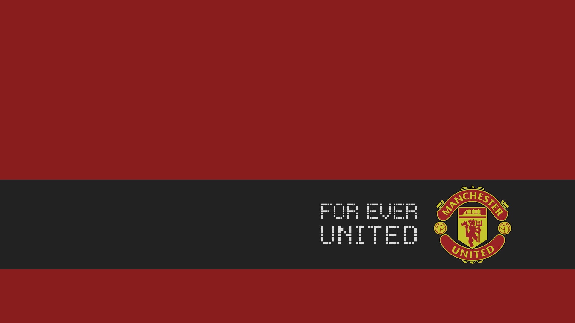 Hình nền Manchester United đơn giản mà đẹp