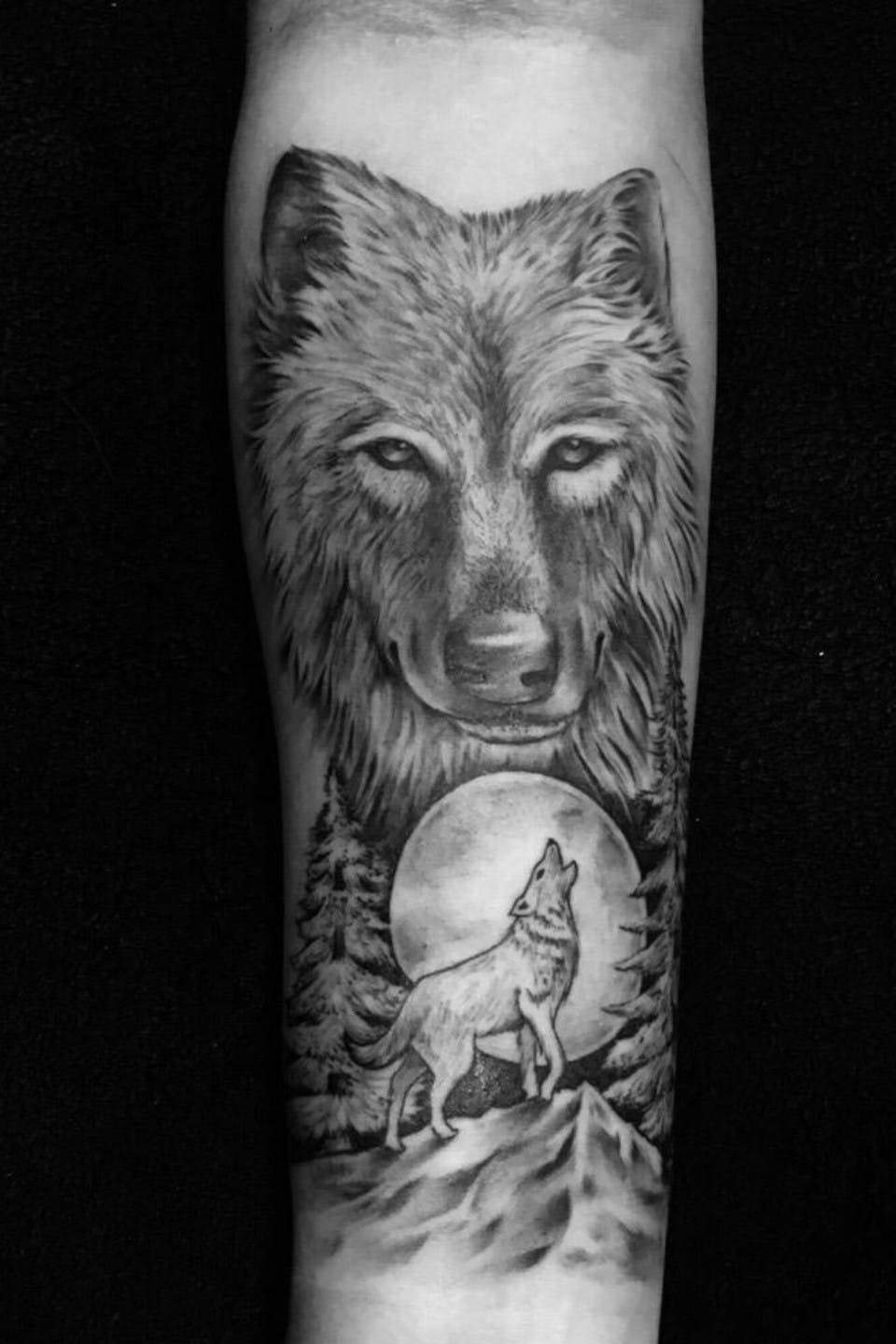 Hình xăm chó sói  Ý nghĩa biểu tượng đẹp nhất