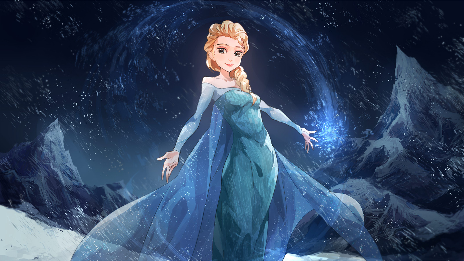 Hình nền Nữ hoàng băng giá Elsa đẹp nhất