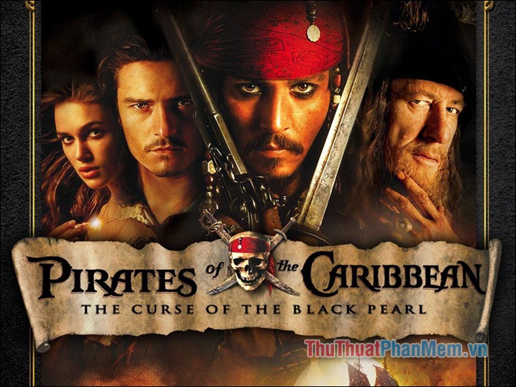 Pirates of the Caribbean The Curse of the Black Pearl – Cướp biển vùng Caribbe Lời nguyền của tàu ngọc trai đen (2003)