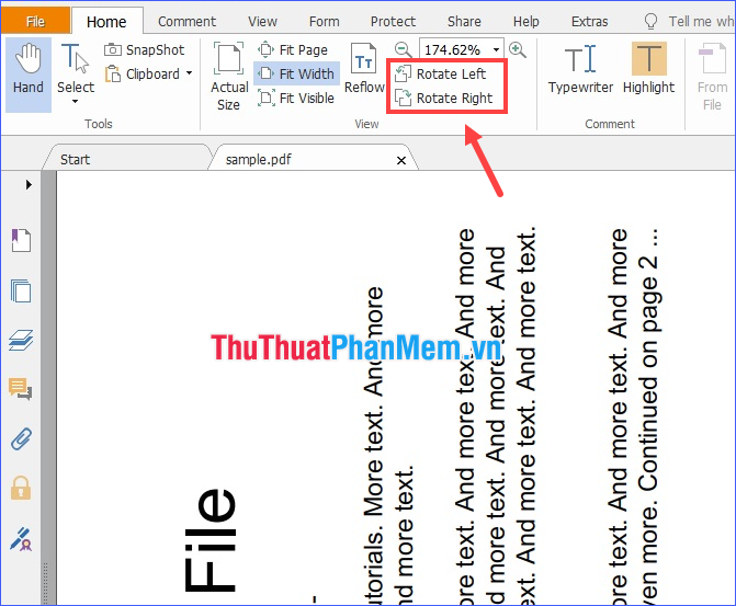 Cách xoay file PDF trên Foxit Reader khi bị ngược đơn giản