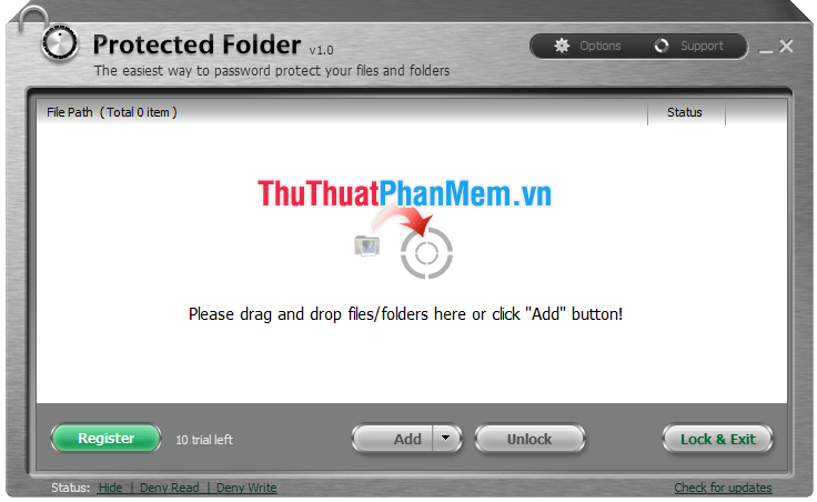 Top 5 phần mềm Folder, khóa thư mục cực kỳ an toàn