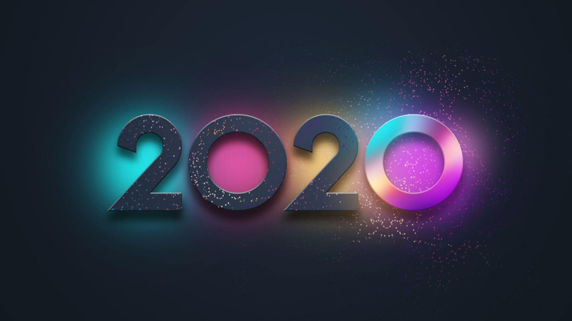 Hình nền chúc mừng năm mới 2020 cực đẹp