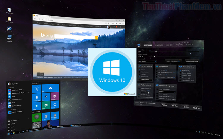 2023 Phím Task View, Desktop ảo trên Windows 10