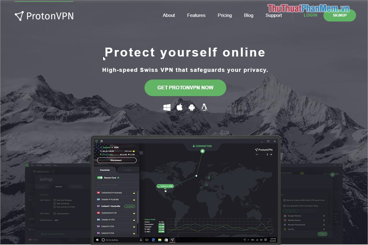 Top 5 phần mềm VPN miễn phí tốt nhất cho máy tính hiện nay