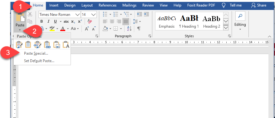 Cách copy từ Excel sang Word không kèm theo khung
