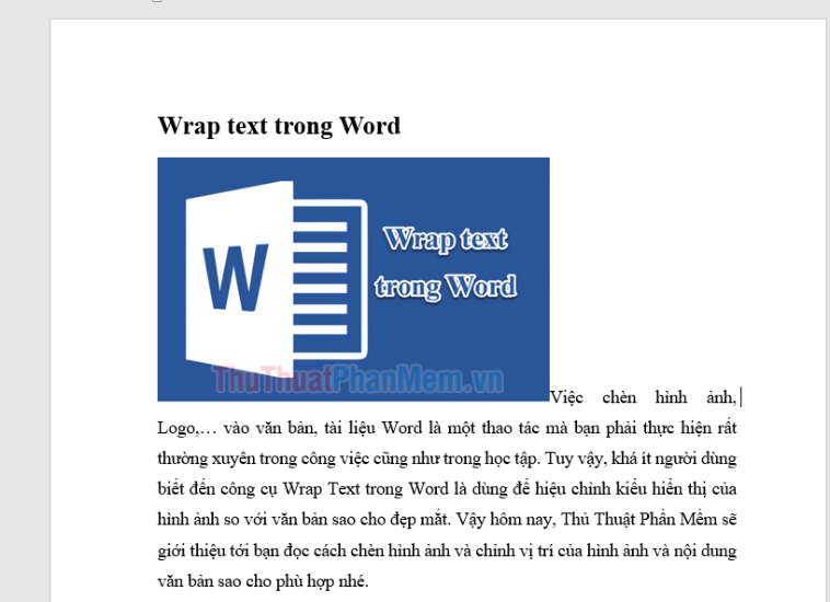 In the Line with Text