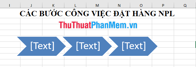 Cách vẽ lưu đồ trong Excel