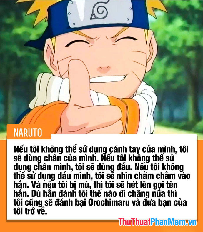 Những câu nói hay trong Naruto