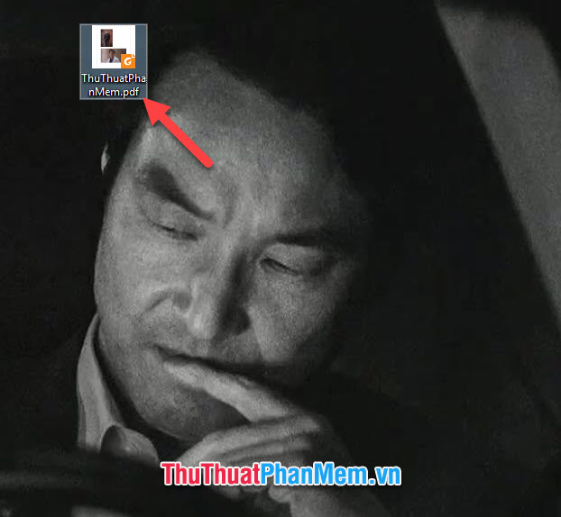 Mở file PDF cần lấy hình ảnh