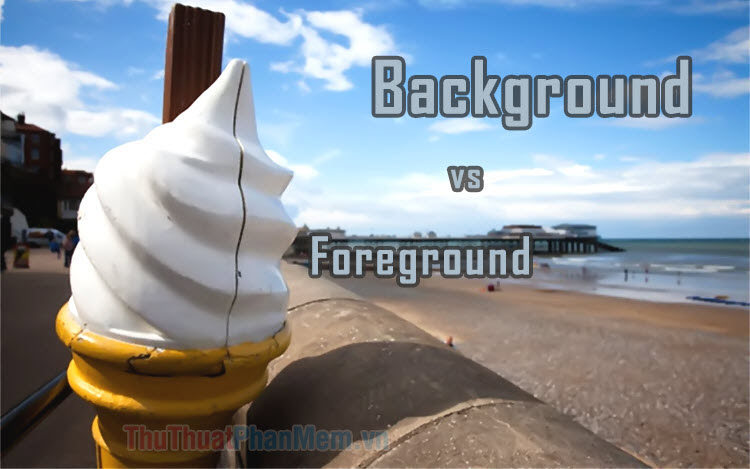 Background and Foreground: What Makes Them Different?