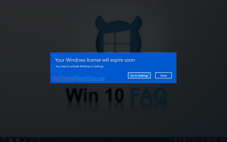 2023 Cách tắt thông báo Your windows license will expire soon trên Windows 10