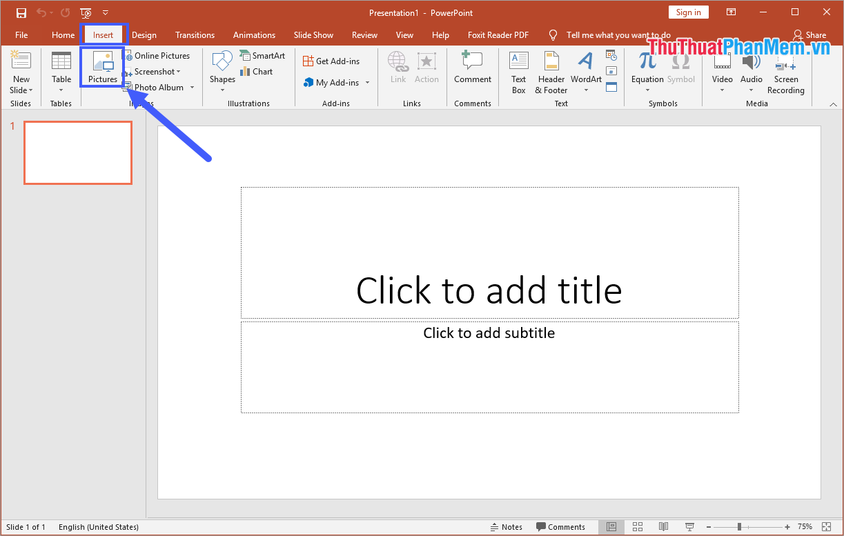 Cách chèn chữ vào ảnh trong PowerPoint cực đơn giản  Thegioididongcom