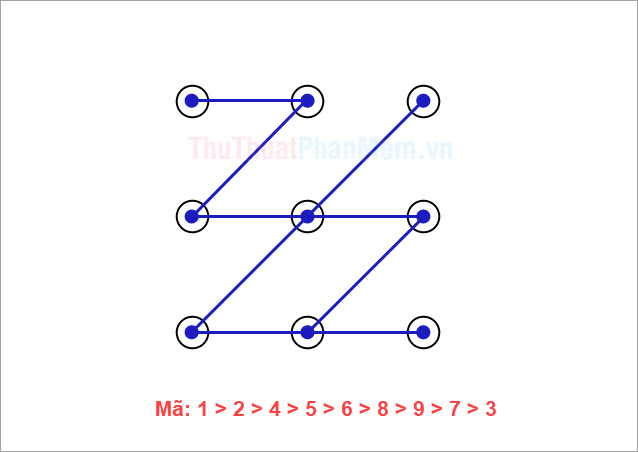 Mẫu khóa màn hình vẽ